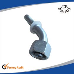 Hydraulic Pipe Fittings SAE Female 45 Degree Elbow Pipe Fittings