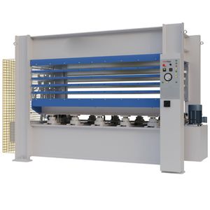 Woodworking Hydraulic Electric Heating Laminating Hot Press Plywood Veneer MDF 120ton Door Hot Press Machine