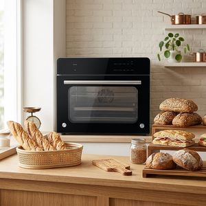 4-Tray 45L Electric Bakery Equipment Counter Top Commercial Convection Oven