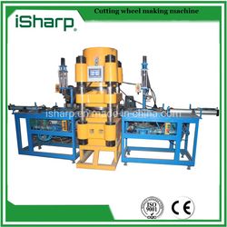 Two Workstation Cutting Wheel Making Machine