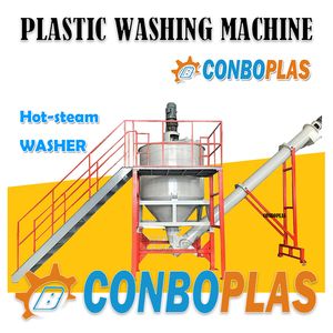 Wholesale Wasted Plastic Wastes Pet HDPE Milk Bottle Flakes Scraps PE LDPE Film PP Woven Shopping Bag Crushing Washing Pelletizing Granulating Recycling Machine