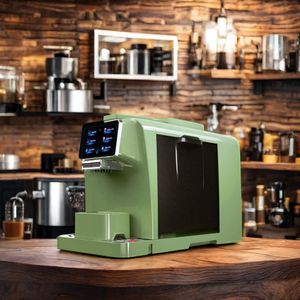 APP Touch Screen Steam Wand Milk Foam Espresso Coffee Hot Water Self-Cleaning Fully Automatic Coffee Maker Machine