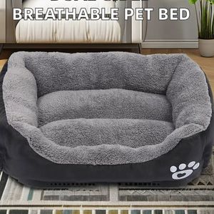 2025 Newest Wholesale Manufacturer Washable Dog Cat Bed Hot Sale Elasticity Pet Beds Warm Comfortable Customization