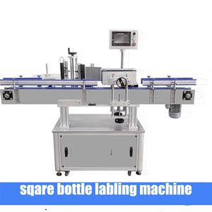 Semi-Automatic Label Applicator Wine Bottle Beer Can Labeling Machine