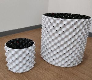 HDPE Root Pruning Pot Root Containers with UV Thickness Root Control