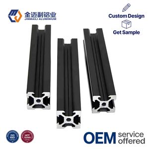 OEM Aluminum Extrusion Profiles with Anodized Custom Finishes