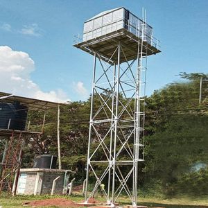 Hot DIP Galvanized Steel Panel Bolt HDG Water Storage Tank FRP Water Tank