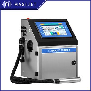 Online Industrial Automatic Aluminum Beverage Cans Ink Jet Printing Machine for Expire Date Code