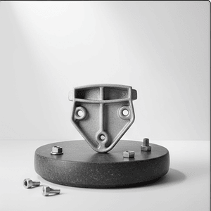 Industrial-Grade Heavy-Duty Cast Iron Machine Component for Durability