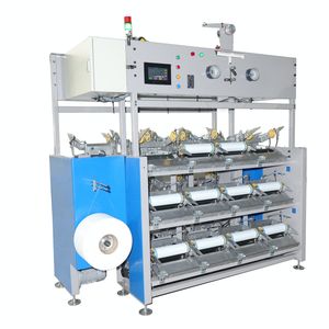 Premium Stainless Steel Paper Tube Mother Yarn Splitting Unit with Anti-Static Device Dust Proof Cover and Customizable Speed Settings