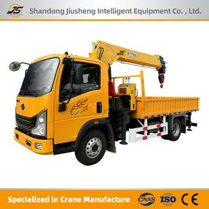 Factory Direct Supply of 2.1 Ton Truck-Mounted Cranes Hydraulic Small Truck Cranes