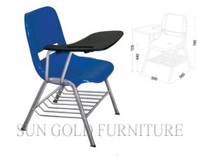 Modern Furniture Student Combo Chair with Arm and Bookrack (SZ-SF08)