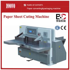 Hydraulic Touch Screen Paper Cutting Guillotine Machine
