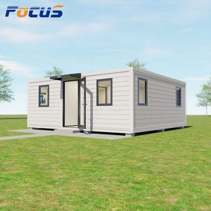 20FT Modular Prefabricated Detachable Tiny Mobile Modern Living Portable Steel Prefab Container House