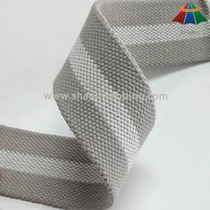 40mm Polyester Cotton Striped Webbing for Bags