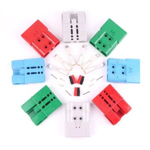 High-Current 600V Power Connector for Batteries - 50A Plug