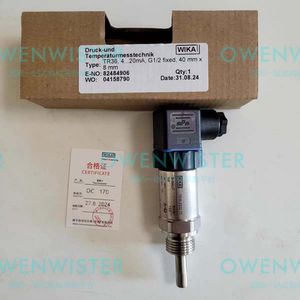 German Tr36 PT100 Output Signal 4-20mA Transmitter Wika Temperature Sensor