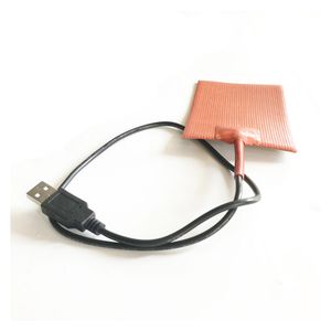 5V 12V 24V Flexible USB Electric Heater Silicone Heater Pad