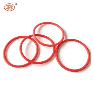 High Durable Red Silicone Aging Resistant O Ring for Connector Rubber Seal