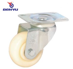 Medium Duty All Size Caster Wheels in White
