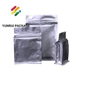 Stand up Zip Lock Side Gusset Aluminum Foil Bag Pouch for Tea Coffee Waterproof Bag