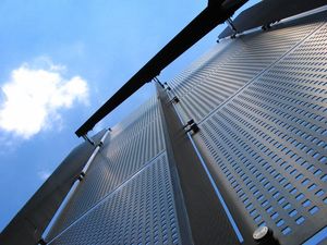 Factory Supplied Punched Steel Mesh Perforated Metal Panel for Plant Building