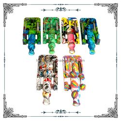 Colorful Silicone Nectar Collectors Kits with Domeless Ti Nail Nector Collector Oil Rigs Silicone Pipes