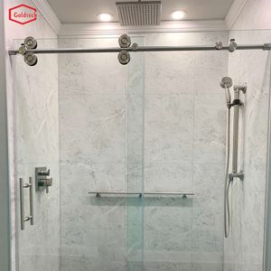 Household Hotel Sliding Door Hardware Glass Sliding Door Kit Fitting