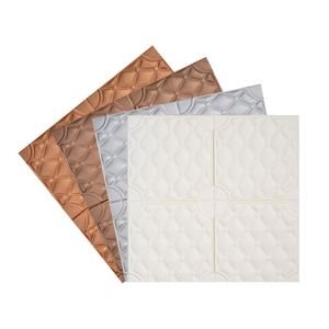 3D Foam Wallpaper Self Adhesive Waterproof Non Toxic Brick Wall Stickers Arthome White Wall Decor Wallpaper
