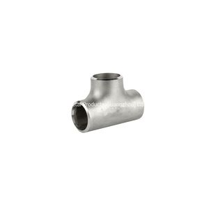 SS304 Weleing Tee SS316 Welding Equal Tee Pipe Fitting