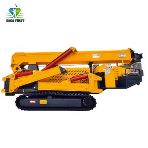 2 Ton Hydraulic Crawler Crane Portable Spider Crane