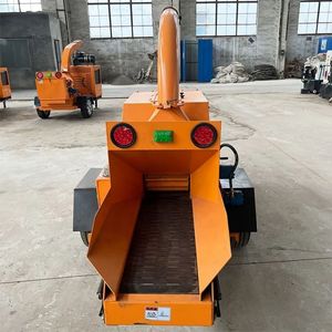 Vol-6130 Gasoline Wood Branch Chipper Industrial Mobile Wood Crusher
