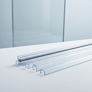 Durable PVC Glass Door Seal for Shower Room Protection