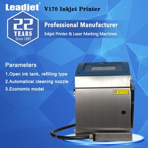 V170 Tube Pipe Printer Bottle Printing Machine Bag Printer Package Inkjet Coding Machine