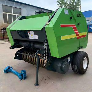 Good Price 9010 Pto Driven Hay Pine Straw Grass Wheat China Mini Round Straw Baler Machine for Tractor