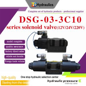 Reliable DSG-03-3c10 Solenoid Valve with Fast Response Time Hydrailic Control Valve