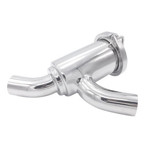 Sanitary Stainless Steel Elbow Type Strainer Filter