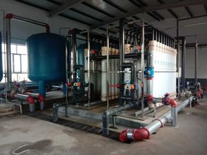 Large-Scale Water Treatment Equipment for Medical, Food, and Other Purposes.