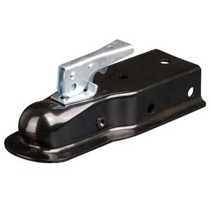 Black Powder Coated Metal Trailer Couplers