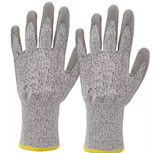 Factory Sell Directly Nylon Durable Cut Resistant PU Coated Palm Protective Labor Working Hand Gloves