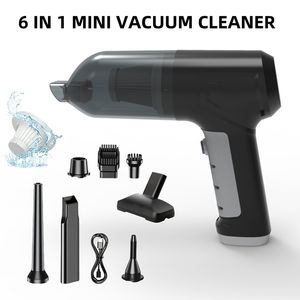 6 in 1 Portable Cordless Vacuum Cleaner Light Weight Car Vacuum Cleaner