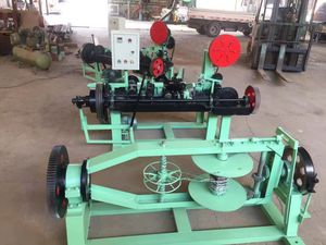 Factory Price Automatic Double Strand Barbed Wire Making Machine