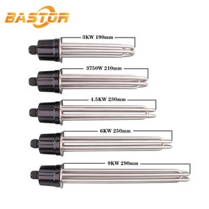 China Manufacture 220V Industrial Thread Electric Water Oil Heater Element Tubular Heater Immersion