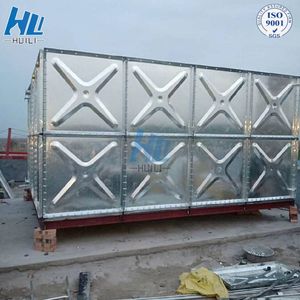 Cheap Price Hot Dipped Galvanized Water Steel Storage Tank Food Grade 50000 100000 Liters Gallon HDG Water Tank Price