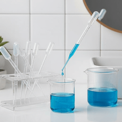 5ml Tips Pipettes with Orange Color for Laboratory Applications