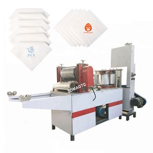 Restaurant Napkin Folding Machine Production Line Small Paper Napkin Tissue Making Machine Napkin Printing Machine