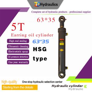 Factory Custom Manufacturer Hydraulic Piston Engineering Hydraulic Cylinder