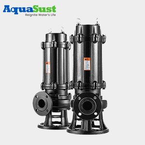 Suction Impeller Automatic Flushing Waste Sand Centrifugal Water Motor Submersible Sewage Pump