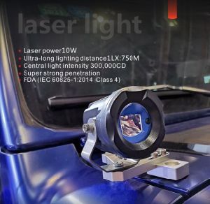 IP67 10W High Brightness Laser Light Driving for Motorcycle 12-48V Laser LED Driving Light