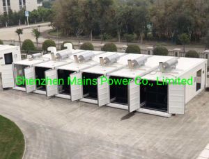 2500kVA Mtu Diesel Generator Standby 2500kVA Generator Containerized Database Power 16V4000g63